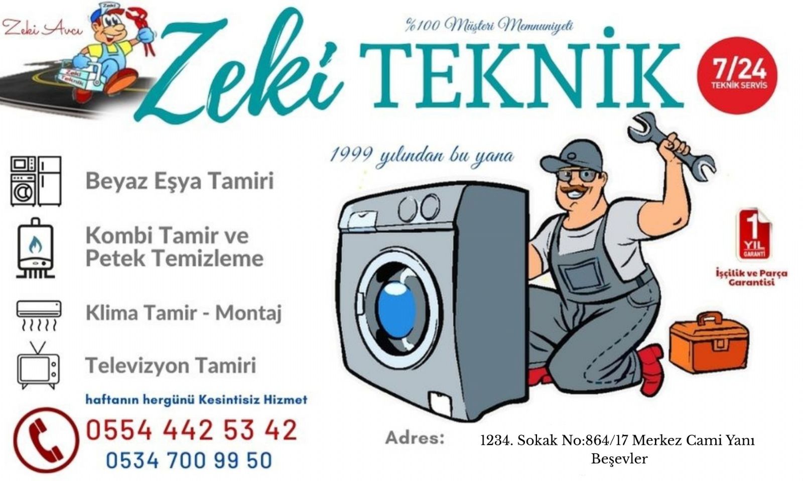 Beşevler Çamaşır Makinesi Tamircisi